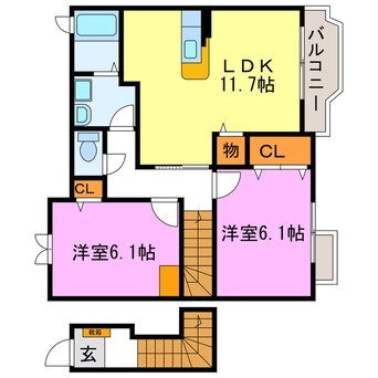 間取図 オーブアールケイ