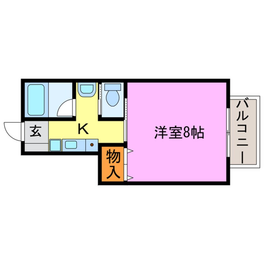 間取図 リバティハイツ