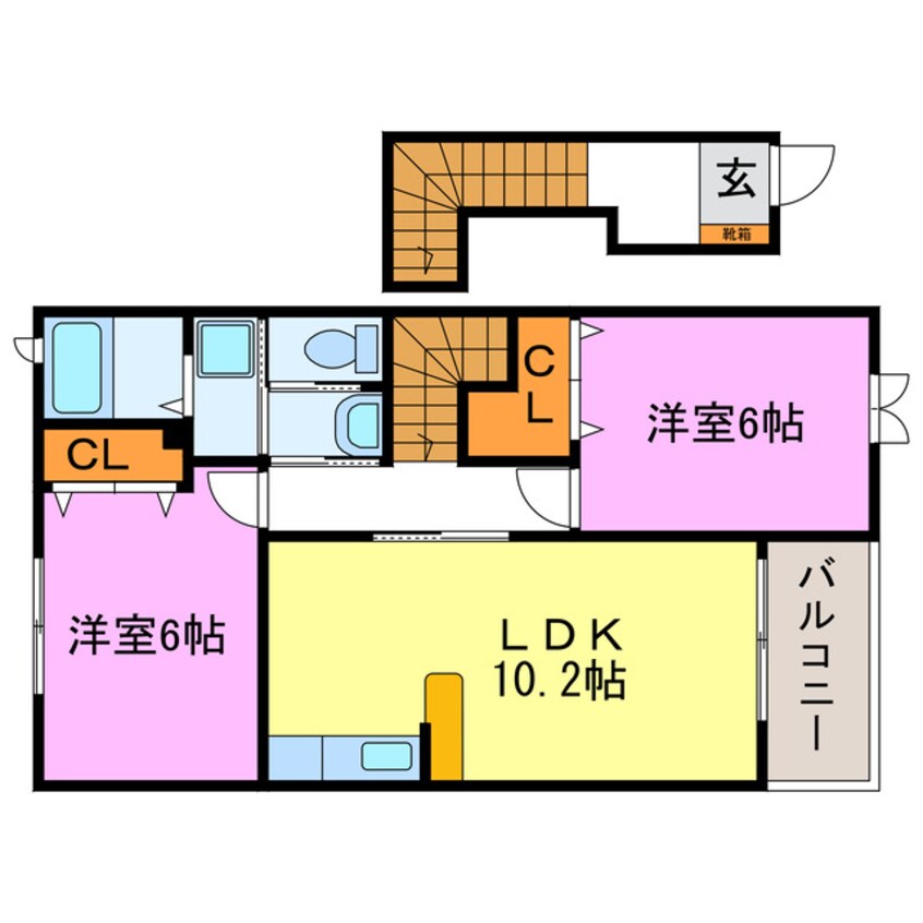 間取図 グランツェン シェーネ