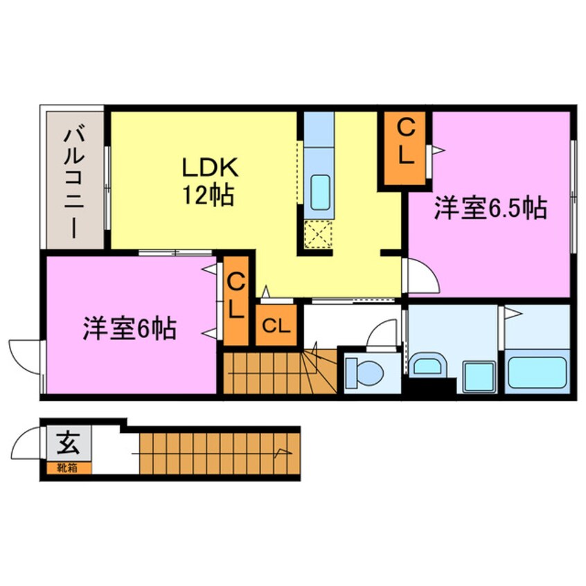 間取図 インターフェイス