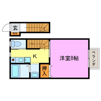 間取図 菅谷ハイツ