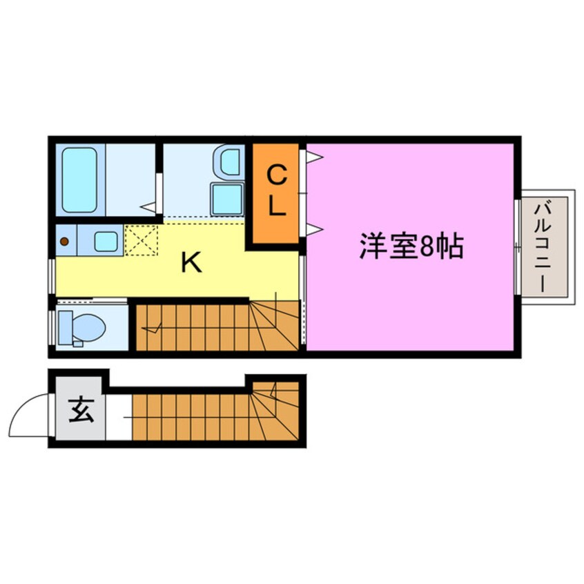 間取図 ブセナテラス１番館