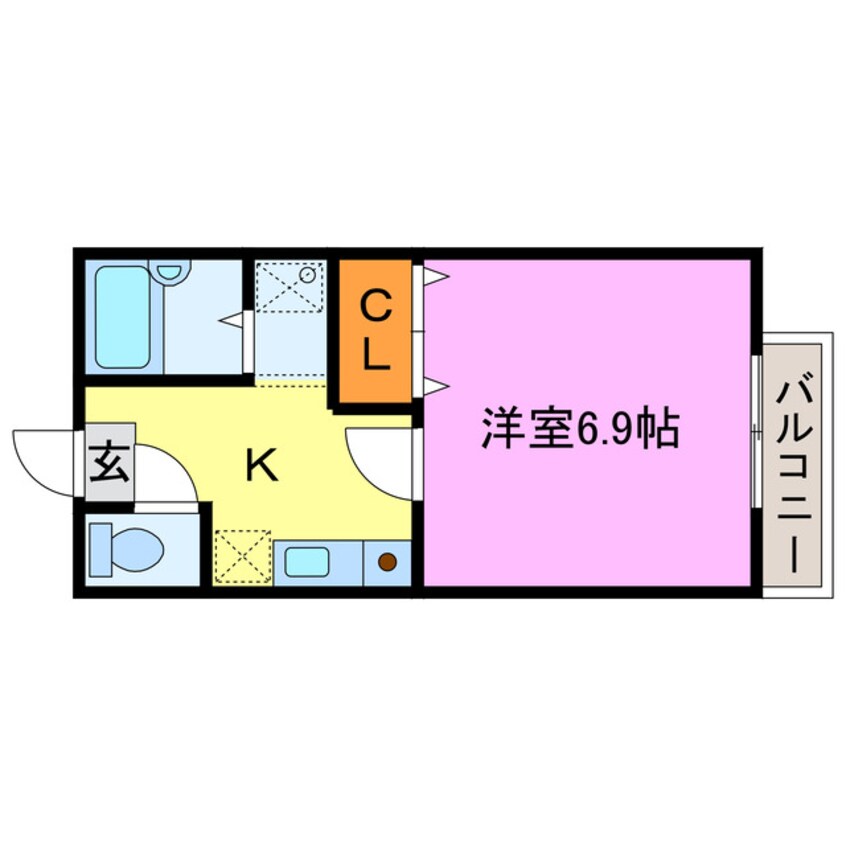 間取図 エスペランサＵⅡ番館