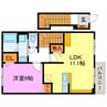 メゾン城東 1LDKの間取り