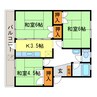 カルフールⅤ 3Kの間取り