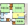 梅が丘マンション 3Kの間取り