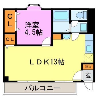 間取図 協栄マンション