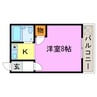 エーデルいせの 1Rの間取り