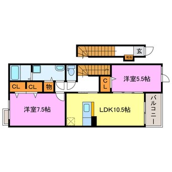 間取図 寺庄フォレストハイツ