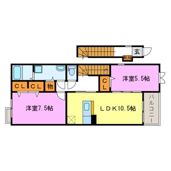 間取図 寺庄フォレストハイツ