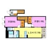 アビエス 2LDKの間取り