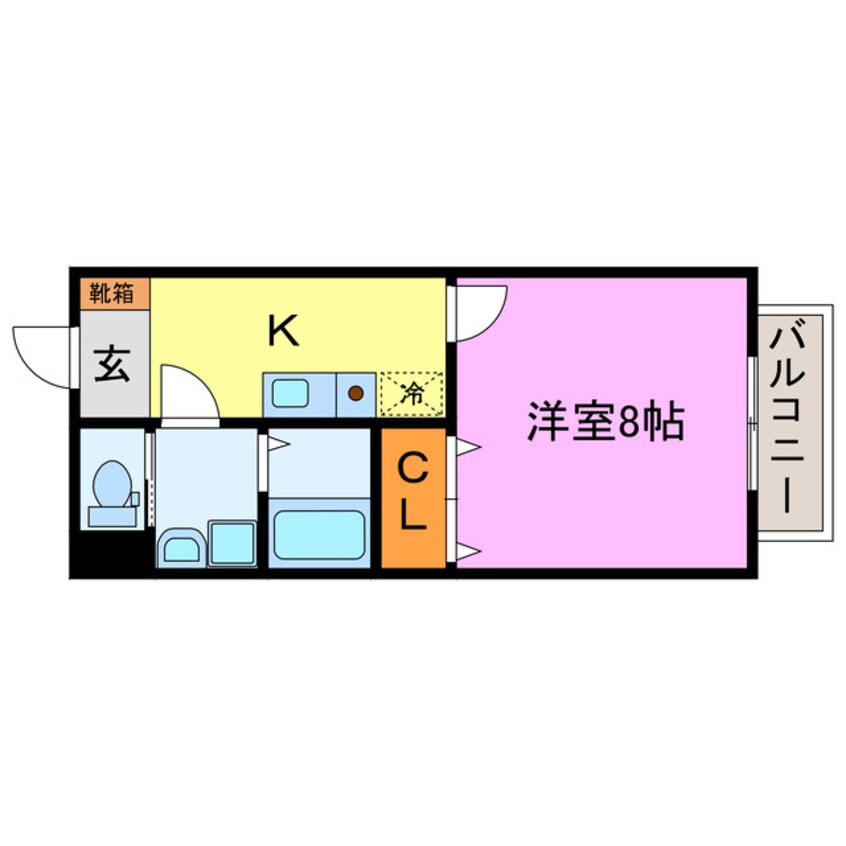 間取図 Fino南林口