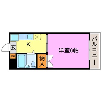 間取図 メゾンさつき