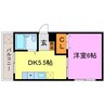 axメゾン 1DKの間取り