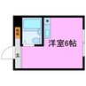 レジデンス岡本 1Rの間取り