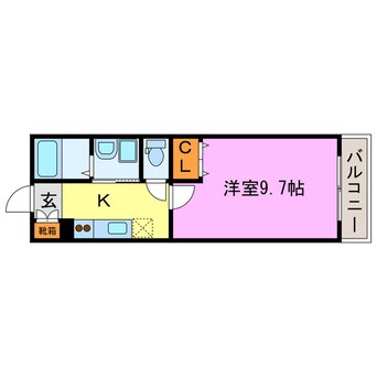 間取図 コートリヴィエール