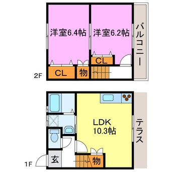 間取図 ラ・ポルタ・グランデ