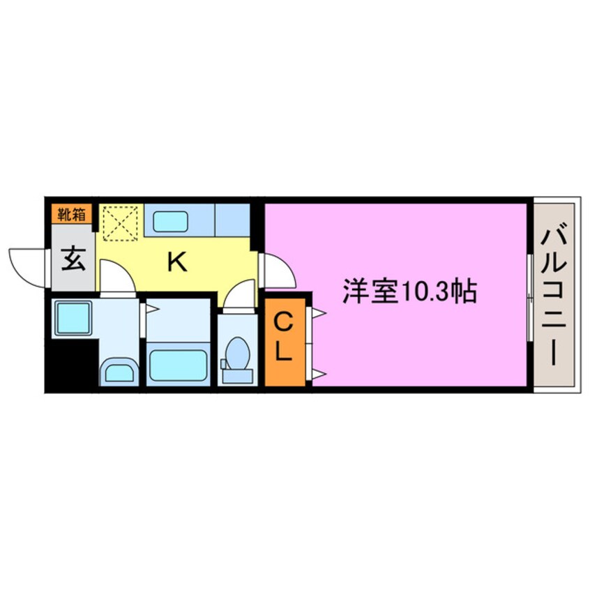 間取図 シャルマンサンワ