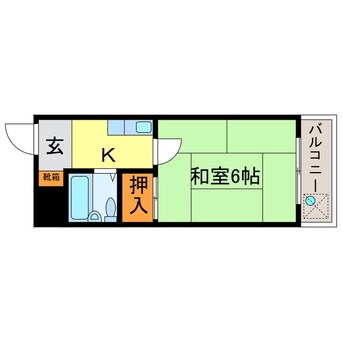 間取図 遠藤ハイツ