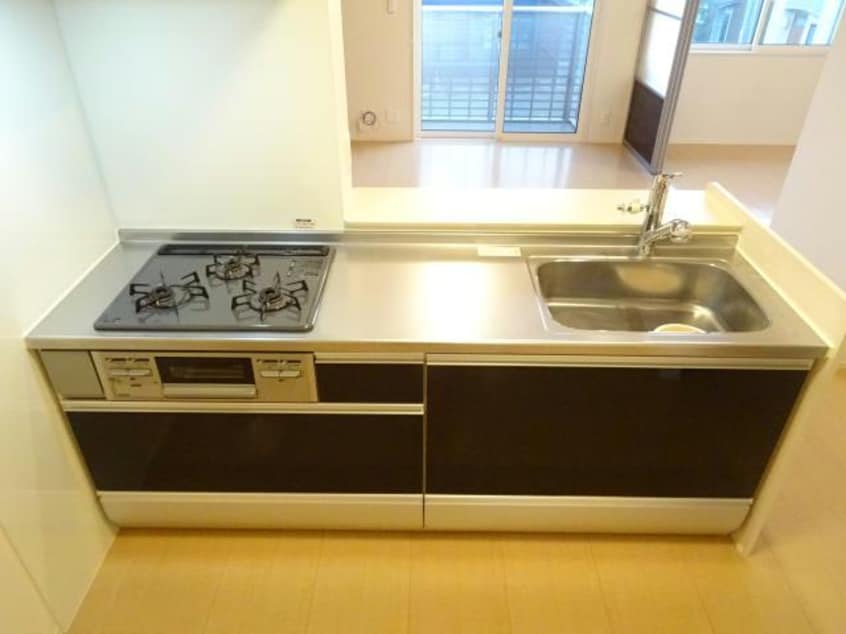 3口ガスコンロ ブルームコート