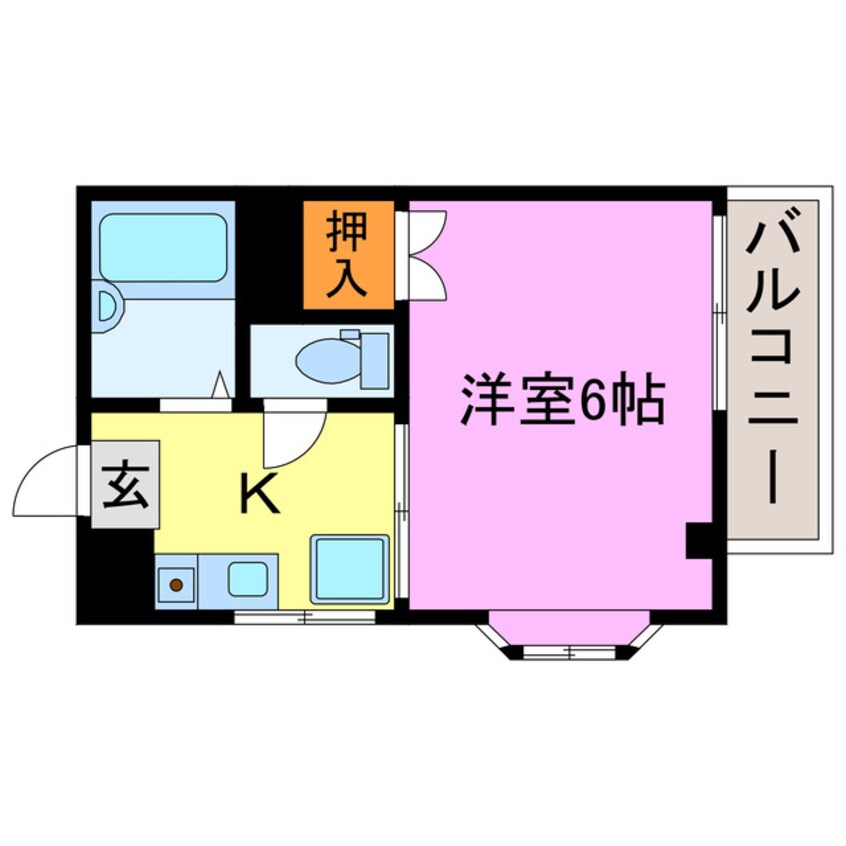 間取図 カーネルハウス