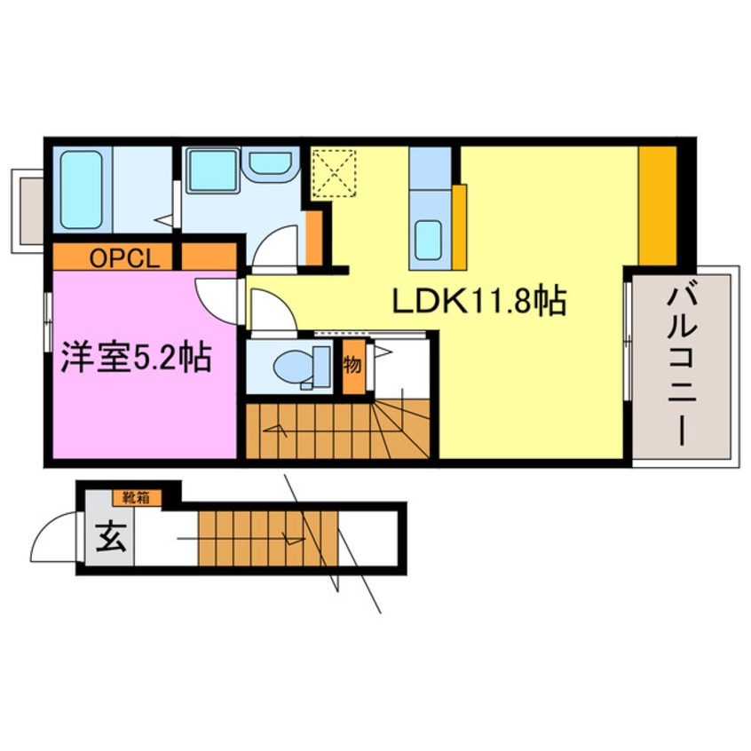 間取図 アクアフォレスト