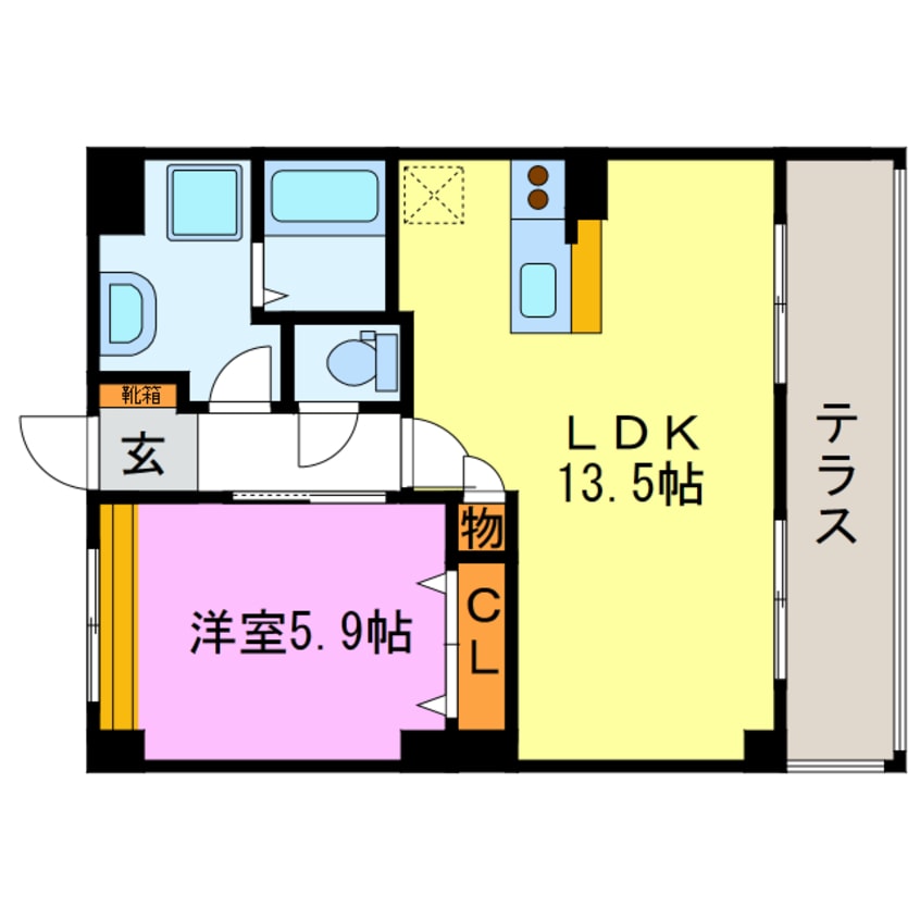 間取図 ｐｉｓｏｌａ