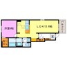 エクセランド78 1LDKの間取り