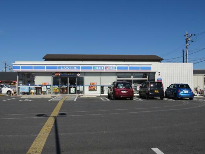ローソン水口南林口店(コンビニ)まで363m 藤井ハイツナカヤシキ
