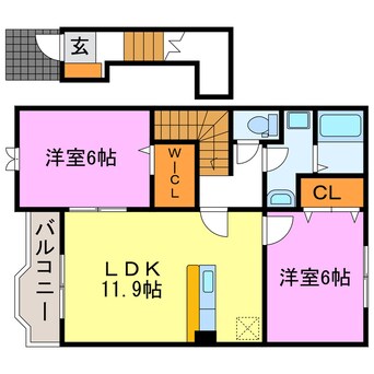 間取図 アイリット・Ｉ