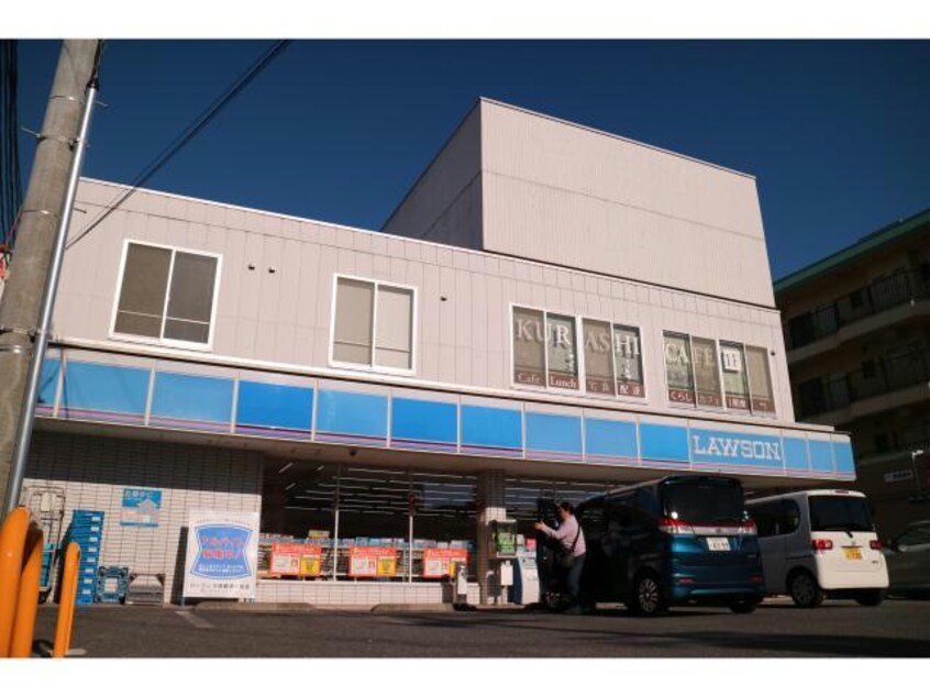 ローソン石部郵便局前店(コンビニ)まで1325m メゾンアーマ