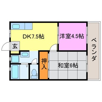 間取図 メゾンルミエール