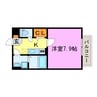 アネックス甲西中央 1Kの間取り
