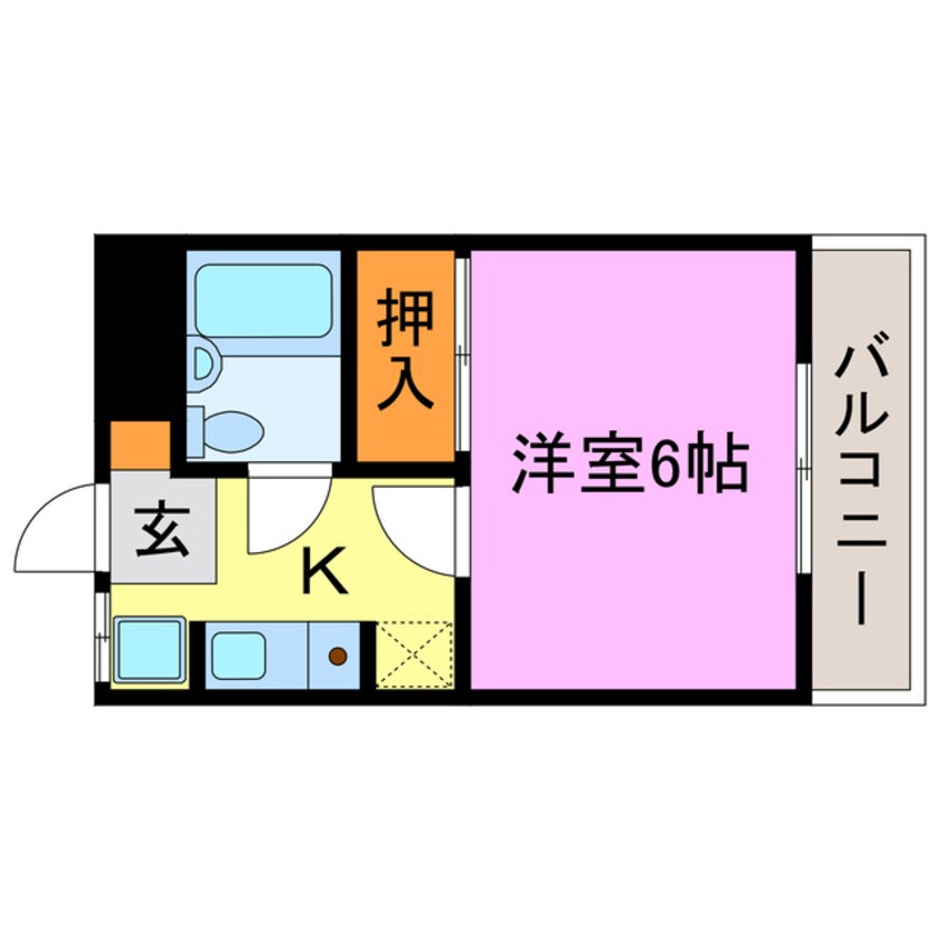 間取図 ハイツ晴斗Ⅻ