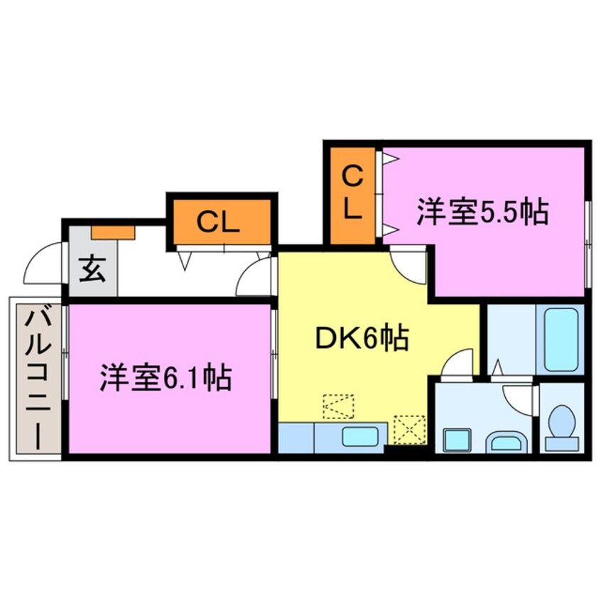 間取図 アヴェニール