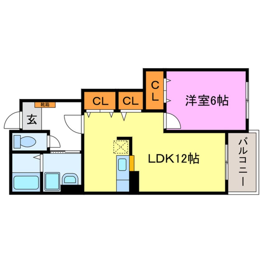 間取図 ネオ・ソレイユ