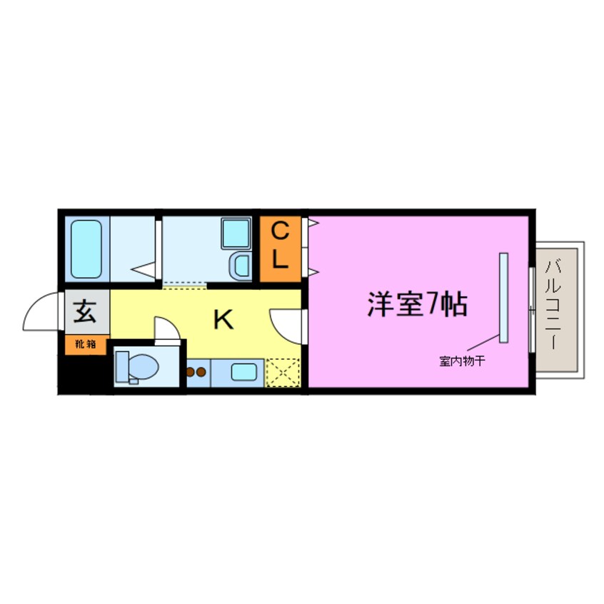 間取図 サンコート三雲