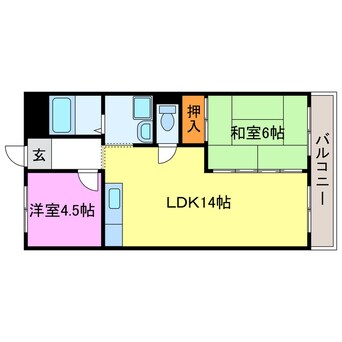 間取図 甲西中央ビル