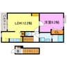 アニメート・トクヨーPartⅡ 1LDKの間取り