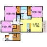 ブリーゼメゾン 3LDKの間取り
