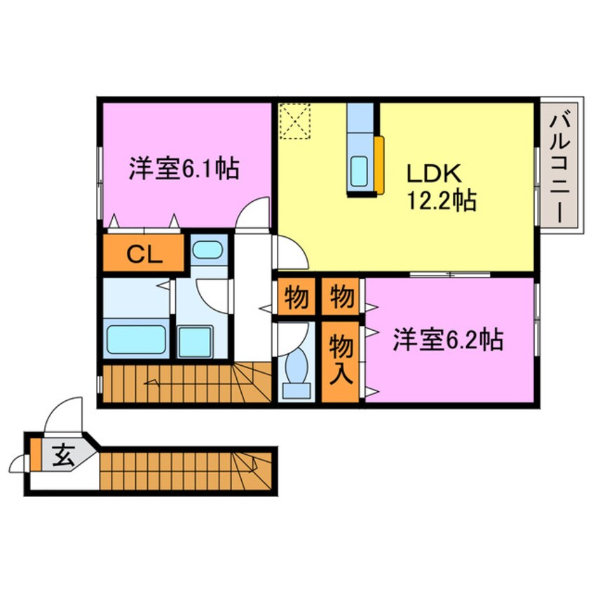 間取図 グリーンオーシャン