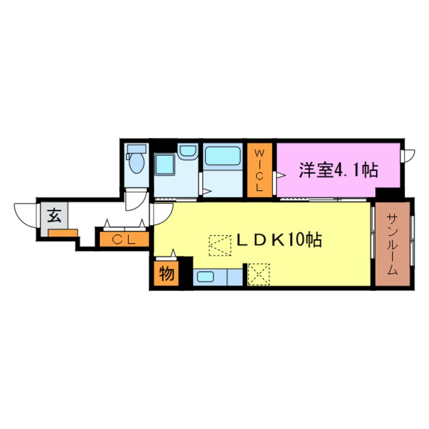 間取図 ベル・カーサ