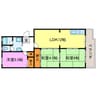 ヴィラ向陽 3LDKの間取り