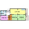 ヴィラ青山 3LDKの間取り