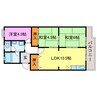 ヴィラ青木ヶ上 3LDKの間取り