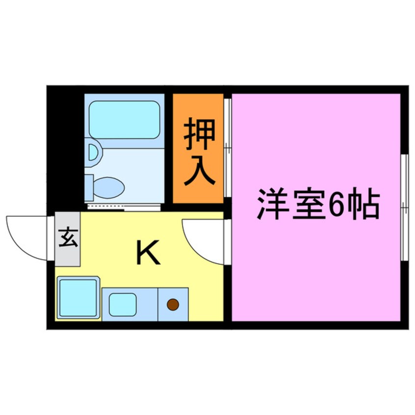 間取図 クリエイト甲西