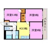 メゾンエスポワール 3Kの間取り