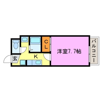 間取図 Chambre