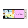 ディアベルジュ 1Kの間取り