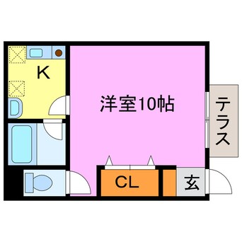 間取図 カーペンターハウスⅥ